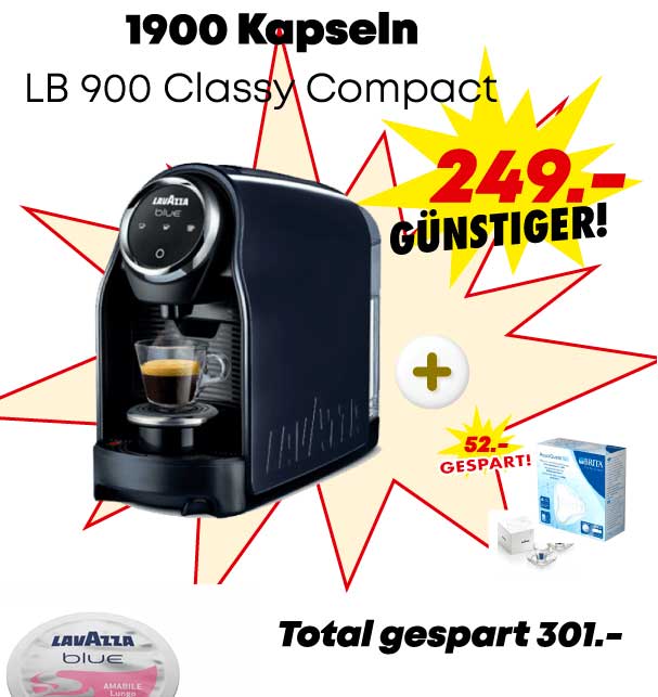 Lavazza LB 900 Classy Compact Angebot