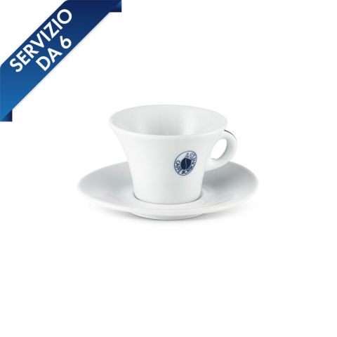 Borbone Cappuccino Tassen - Set à 6 Stk.