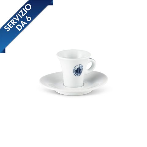 Borbone Espresso Tassen - Set à 6 Stk.