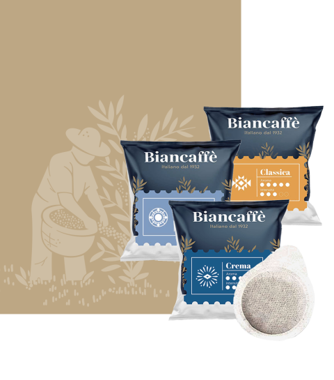 Caffé Biancaffè Cialda Ese-Pads 44mm