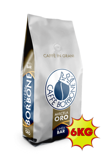 Caffè Borbone Miscela Oro Bar Kaffeebohnen 6 Kg.