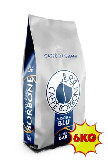 Caffè Borbone Miscela Blu Bar Kaffeebohnen 6 Kg.