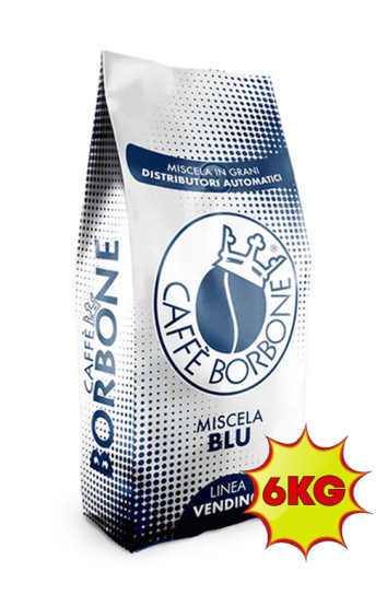 Caffè Borbone Miscela Blu Vending Kaffeebohnen 1 Kg.