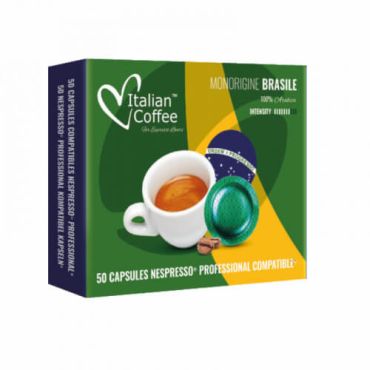 Italian Coffee Brasile Nespresso Professional kompatible 50 pods