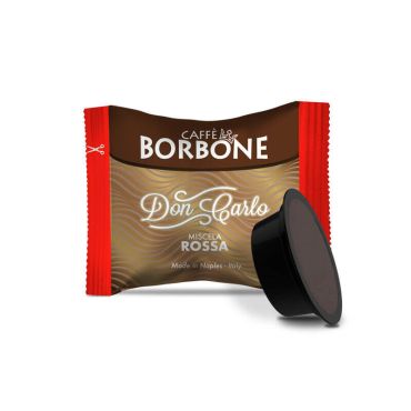 Caffè Borbone Don Carlo Lavazza A Modo Mio kompatible Rote Mischung 100 Stück