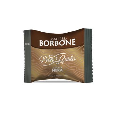 Caffè Borbone Don Carlo Lavazza A Modo Mio kompatible Schwarze Mischung 100 Stück