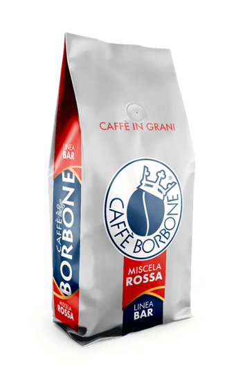 Caffè Borbone Miscela Rossa Bar Kaffeebohnen 1Kg.