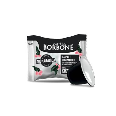 Caffè Borbone Kikka 100% Arabica Nespresso kompatible Kapseln 50 Stück