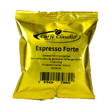 Caffè Claudio Espresso forte Lavazza Point kompatible Kapseln 100 Stück