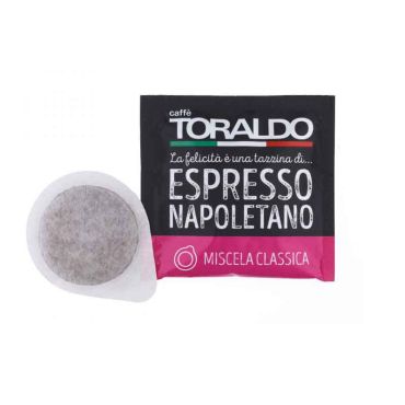 Caffè Toraldo Cialda Ese-Pads 44mm Miscela Arabica 150 Stück