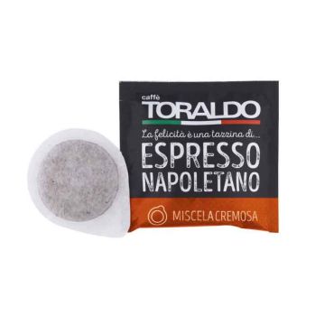 Caffè Toraldo Cialda Ese-Pads 44mm Miscela Cremosa 150 Stück