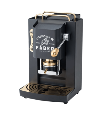 Officina di Faber Pro Deluxe Basic Kaffeemaschine Black