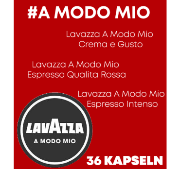 Lavazza A Modo Mio kompatible Kapseln