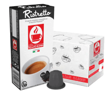 Tiziano Bonini Ristretto Nespresso kompatibel Kapseln 200 Stk.