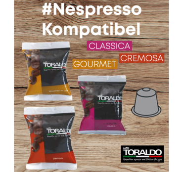 caffe toraldo nespresso kompatible kapseln