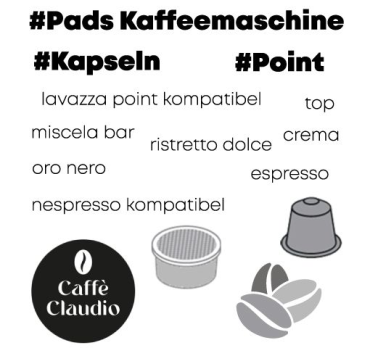 Caffè Claudio Kaffeekapseln - Kaffeebohnen