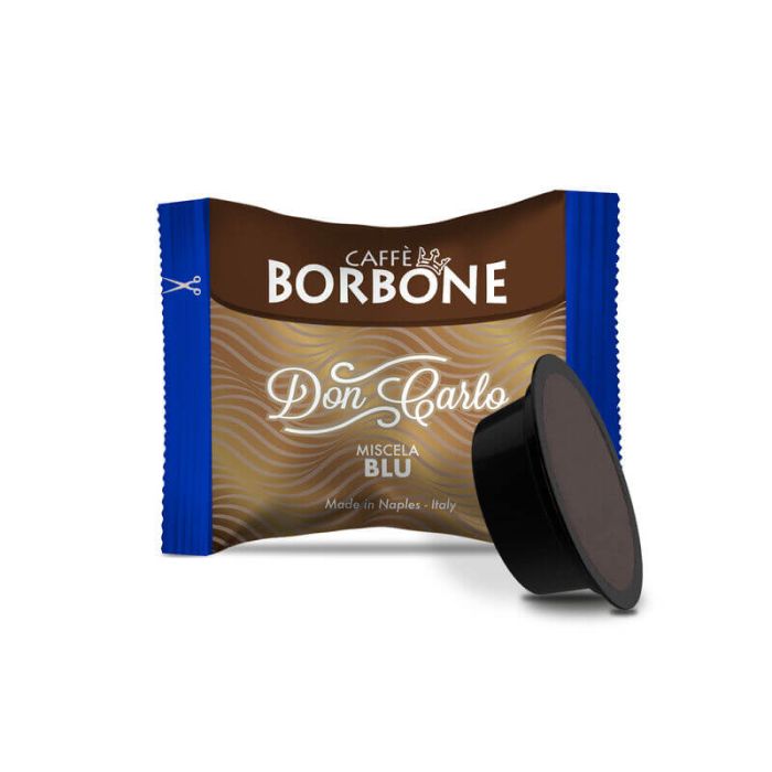 Caffè Borbone Don Carlo Lavazza A Modo Mio kompatible Blaue Mischung 100 Stück