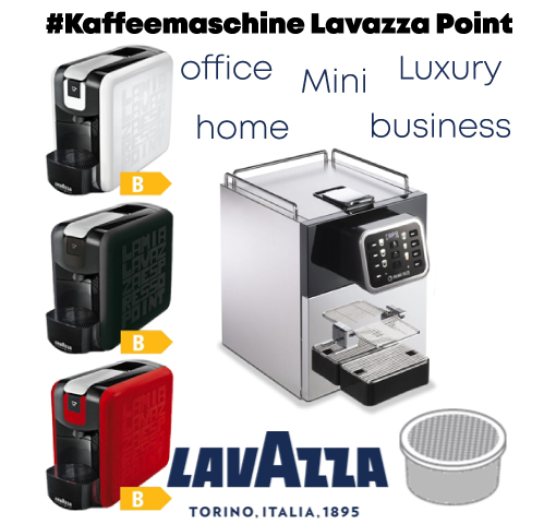 Lavazza Kaffeemaschine für Espresso Point Kapsel