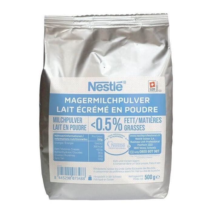 Nestle Milchpulver Sprühgetrocknet 500g.