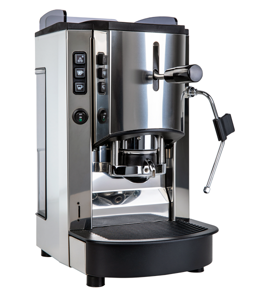 Ese Pads Kaffeemaschine Spinel Pinocchio XL Inox Dosiert mit Dampf